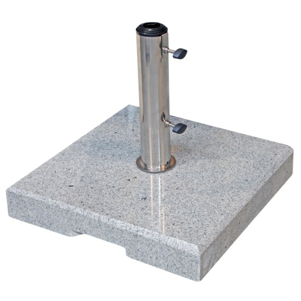 Derby Schirmständer / Granitsockel, 40 kg, bis 60 mm ø