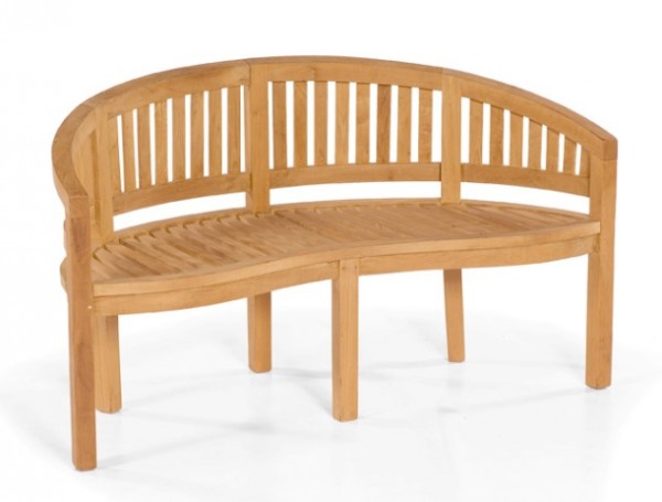 Sonnenpartner Nierenbank Castle Garden, Teakholz