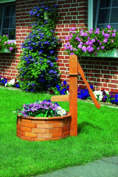 Abgebildete Blumen-Deko nicht im Lieferumfang enthalten.