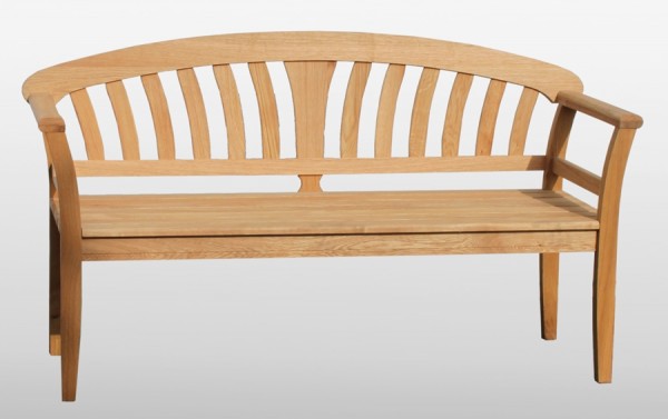 Promadino Landhausbank, Eichenholz, 3-Sitzer