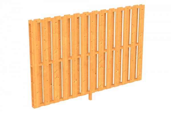 Skan Holz Seitenwand 255 x 160 cm, Deckelschalung, für Douglasien-Terrassenüberdachungen